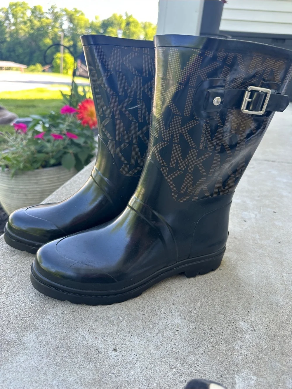 Michael Kors Rainboots women’s size 8